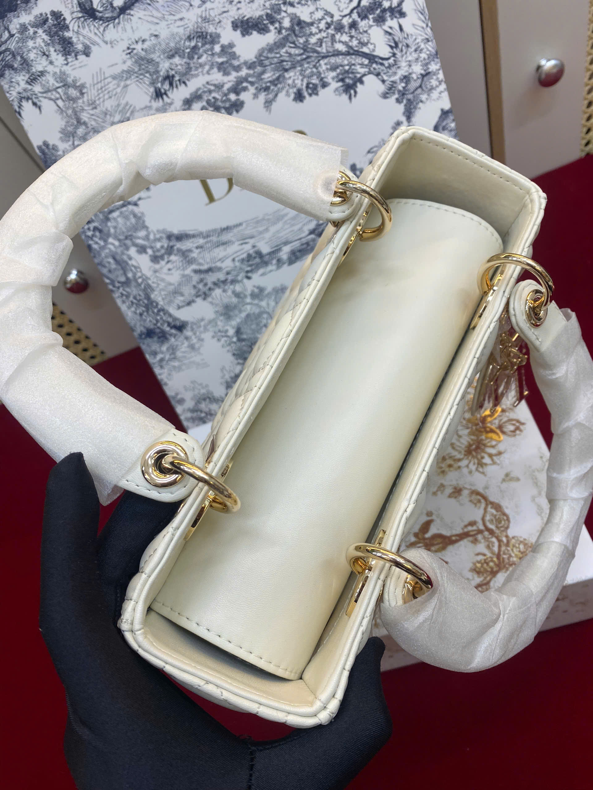 Túi Xách Medium Lady Dior Bag Super Size 24cm