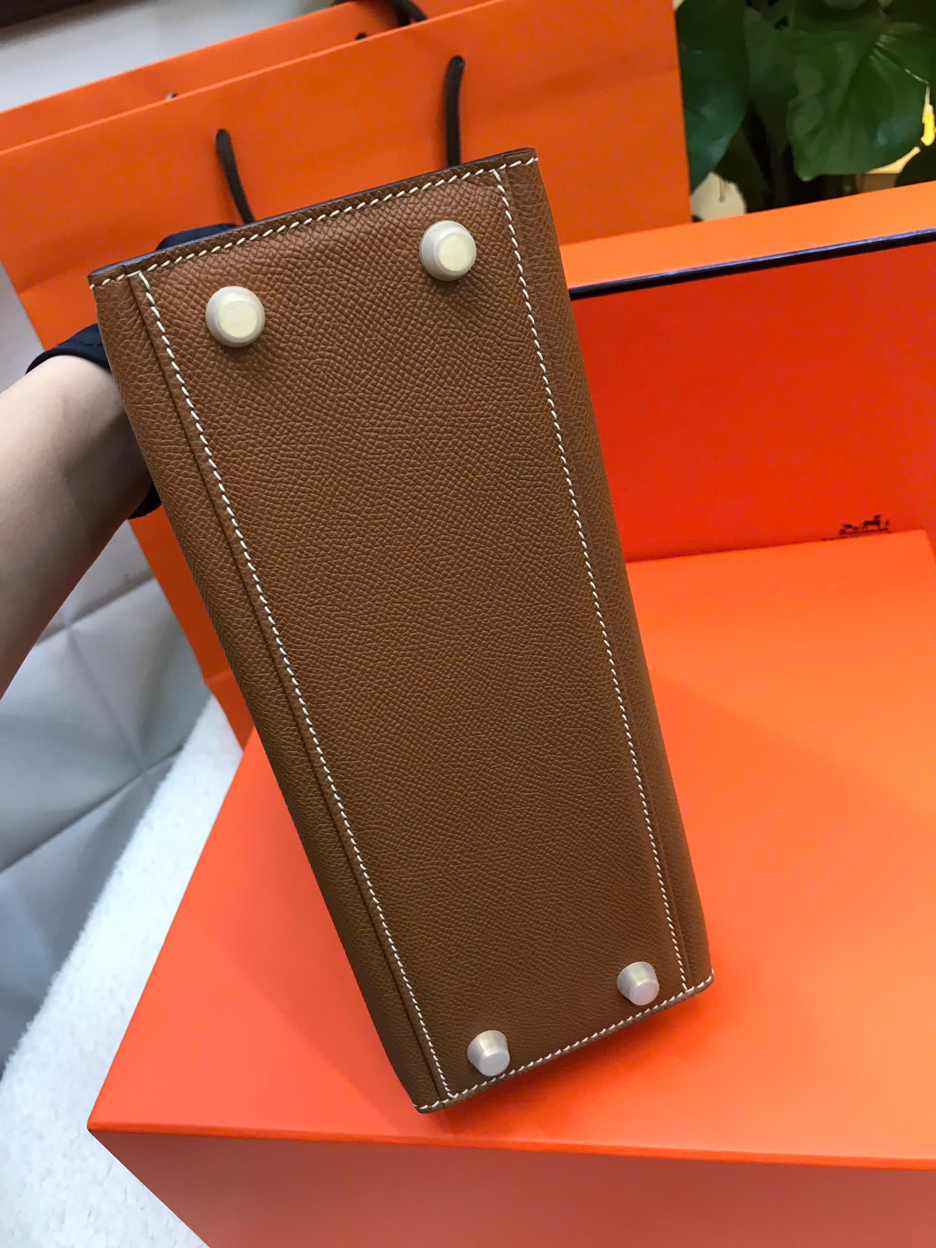 Túi Hermes Kelly Vip Màu Nâu Size 25cm