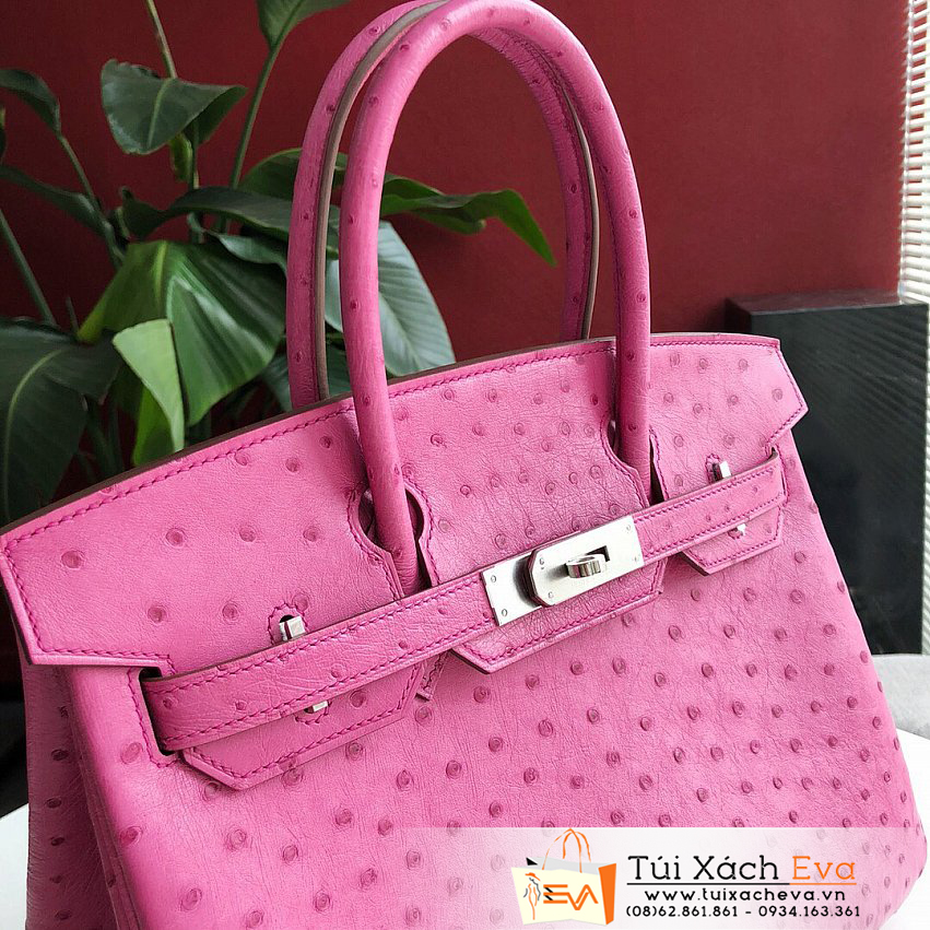 Túi Xách Hermes Birkin Bag Siêu Cấp Màu Hồng Đẹp.