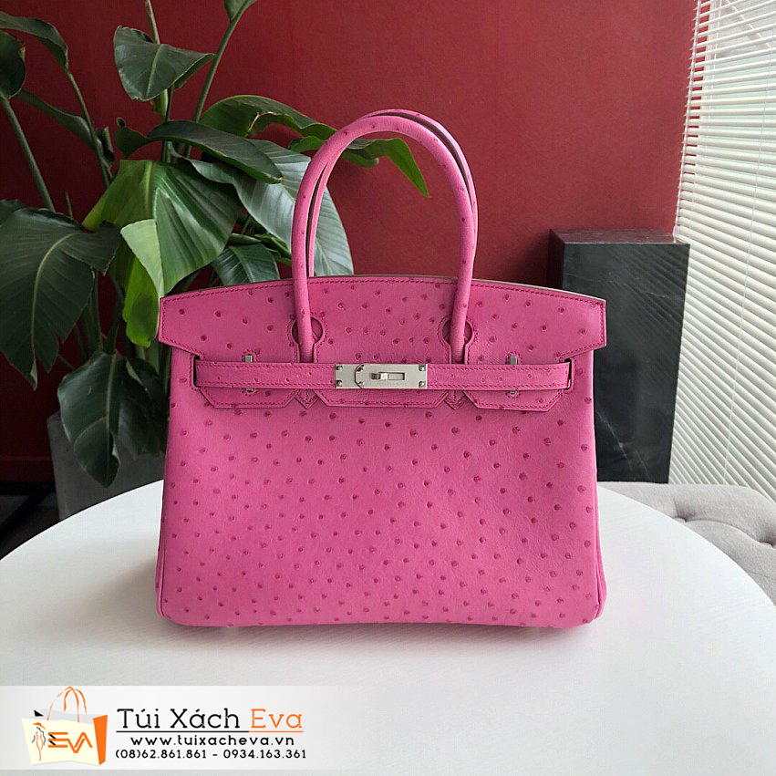 Túi Xách Hermes Birkin Bag Siêu Cấp Màu Hồng Đẹp.