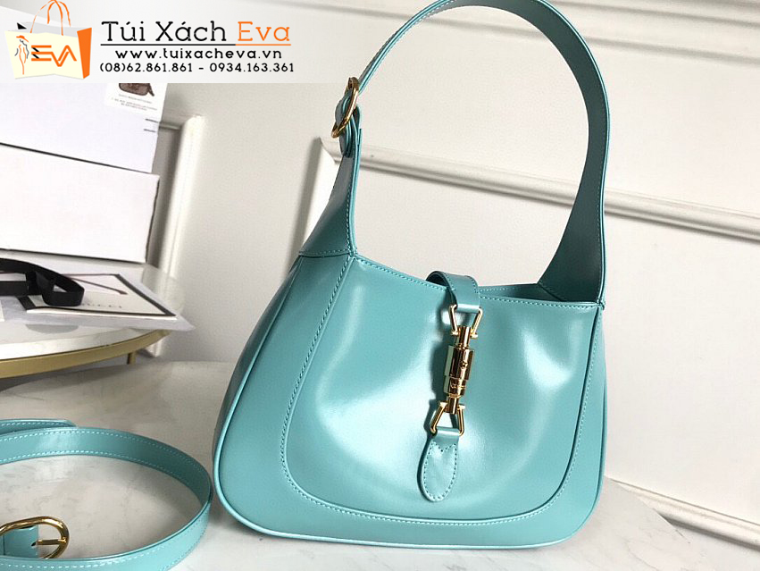 Túi Xách Gucci Jackie Bag Siêu Cấp Màu Xanh Đẹp M636709.