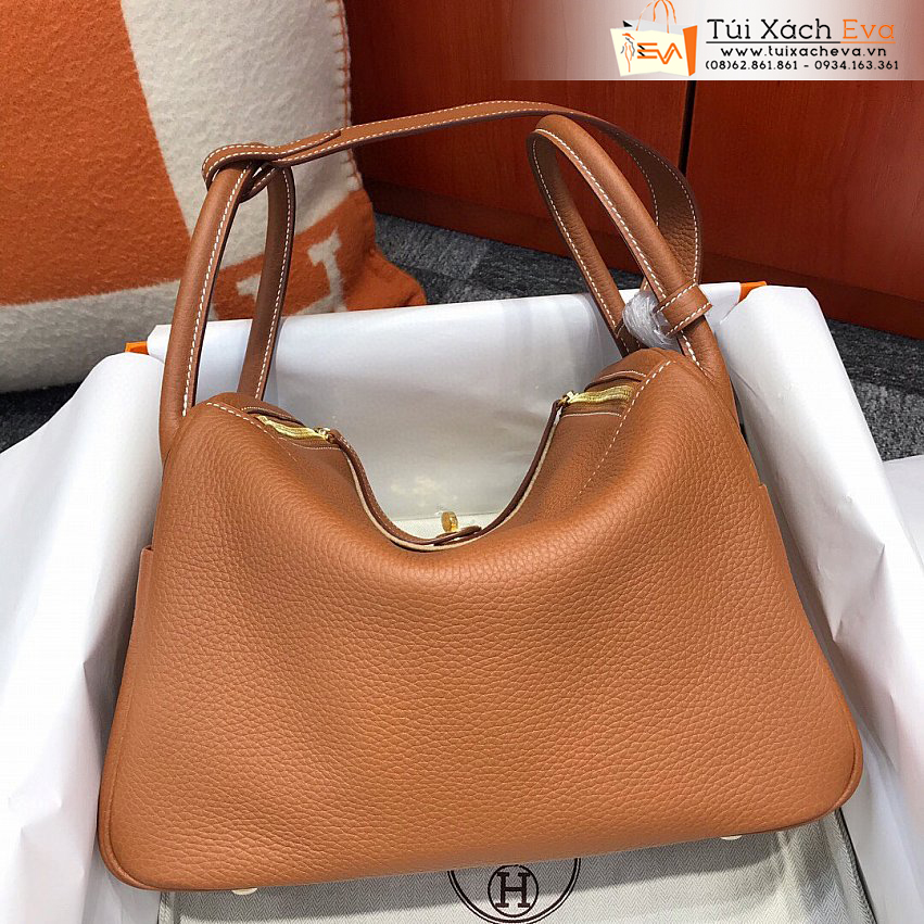 Túi Xách Hermes Lindy Bag Siêu Cấp Màu Nâu Đẹp Mck37.