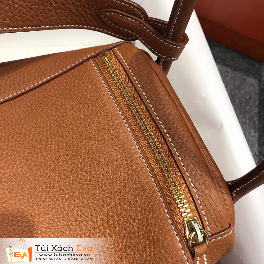 Túi Xách Hermes Lindy Bag Siêu Cấp Màu Nâu Đẹp Mck37.