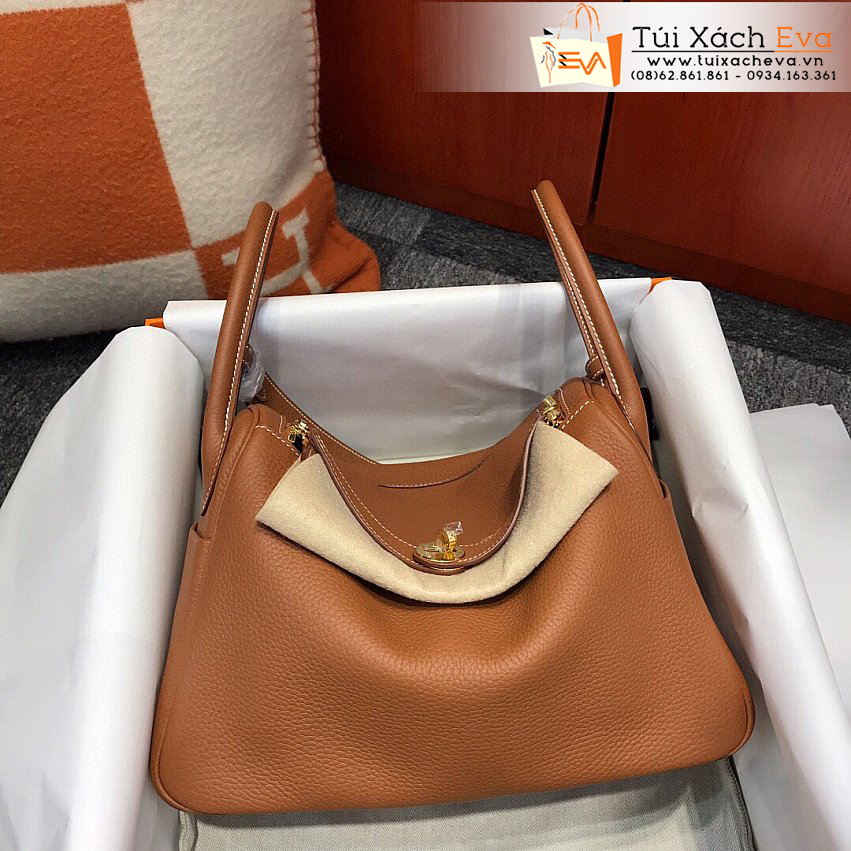 Túi Xách Hermes Lindy Bag Siêu Cấp Màu Nâu Đẹp Mck37.