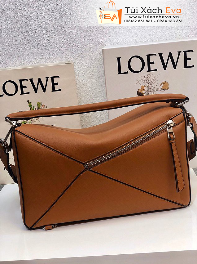 Túi Xách Loewe Puzzle Bag Siêu Cấp Màu Nâu Đẹp M10170.