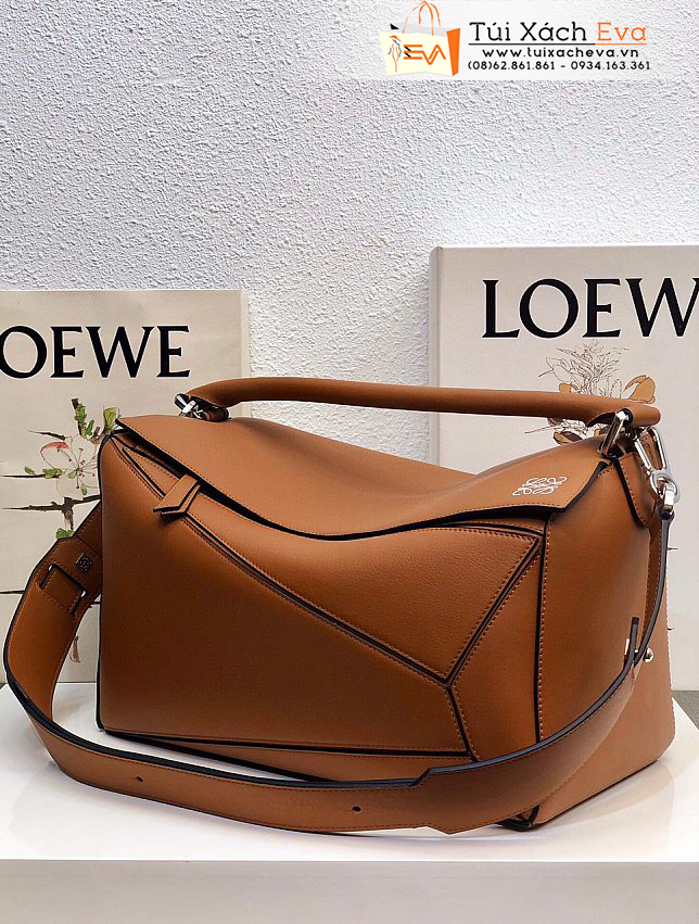 Túi Xách Loewe Puzzle Bag Siêu Cấp Màu Nâu Đẹp M10170.