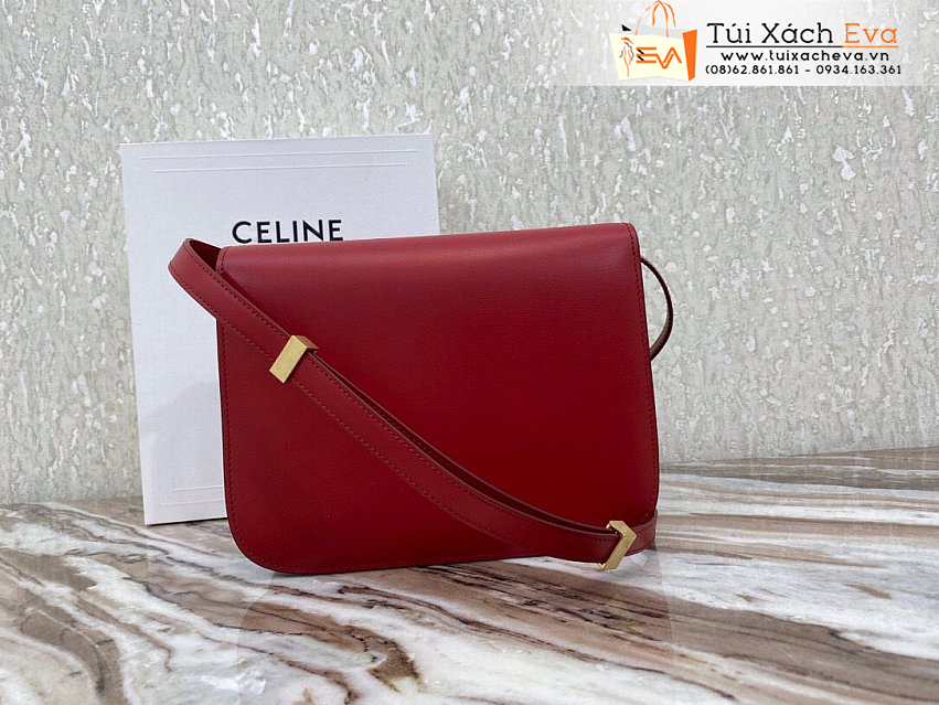 Túi Xách Celine Classic Bag Siêu Cấp Màu Đỏ Đẹp M88007.