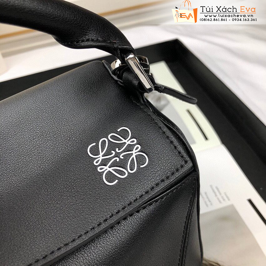 Túi Xách Loewe Puzzle Large Bag SIêu Cấp Màu Đen Đẹp M152.