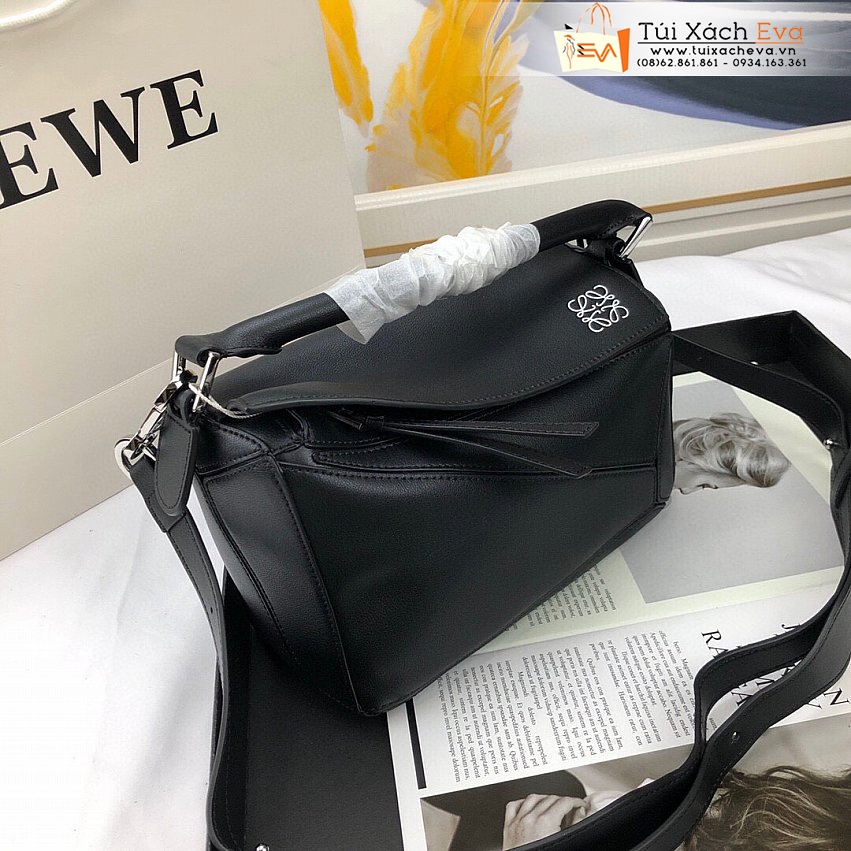 Túi Xách Loewe Puzzle Large Bag SIêu Cấp Màu Đen Đẹp M152.