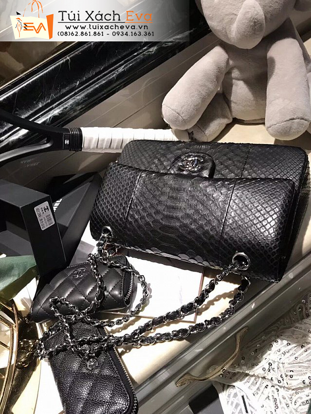 Túi Xách Chanel Classic Flap Bag Siêu Cấp Màu Đen Đẹp.