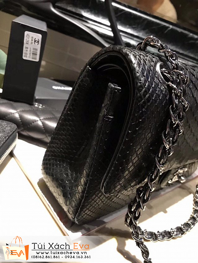 Túi Xách Chanel Classic Flap Bag Siêu Cấp Màu Đen Đẹp.