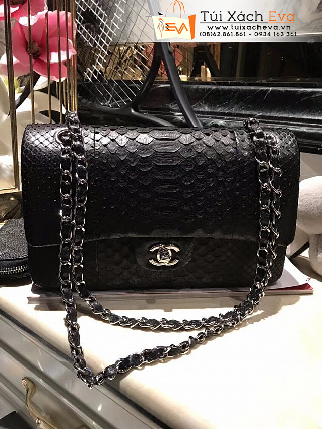 Túi Xách Chanel Classic Flap Bag Siêu Cấp Màu Đen Đẹp.