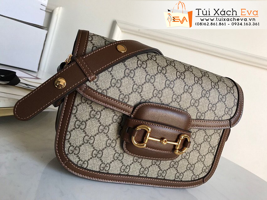 Túi Xách Gucci Horsebit Bag Siêu Cấp Màu Nâu Đẹp M602204.