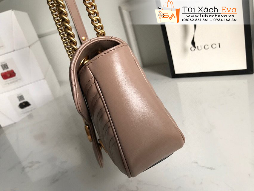 Túi Xách Gucci Marmont Bag Siêu Cấp Màu Da Đẹp M443497.