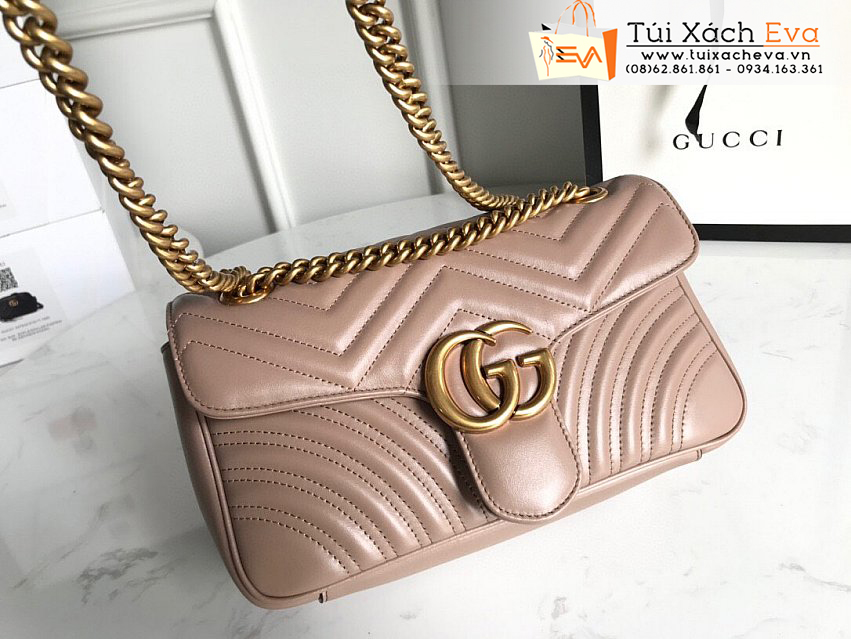 Túi Xách Gucci Marmont Bag Siêu Cấp Màu Da Đẹp M443497.