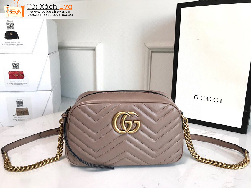 Túi Xách Gucci Marmont Bag Siêu Cấp Màu Da Đẹp M447632.