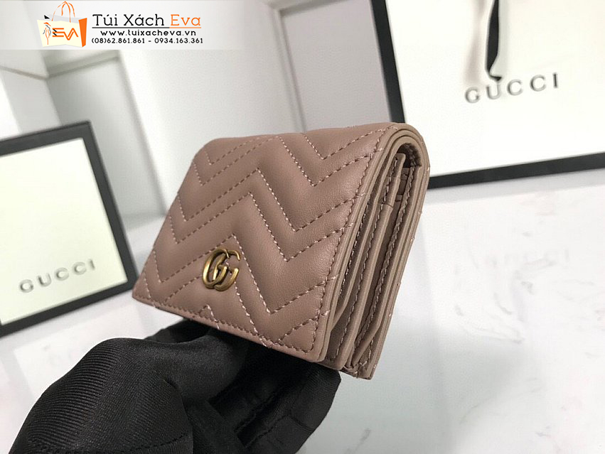 Ví Cầm Tay Gucci Marmont Bag Siêu Cấp Màu Da Đẹp M466492.