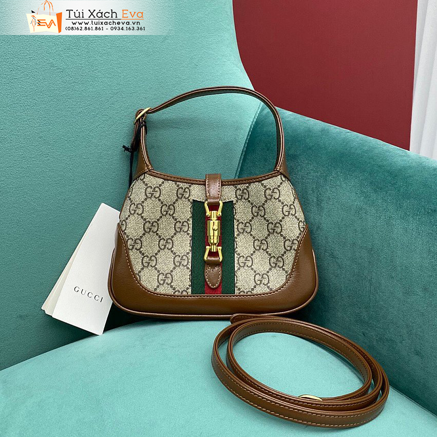 Túi Xách Gucci Jackie Bag Siêu Cấp Màu Nâu Đẹp M637092.