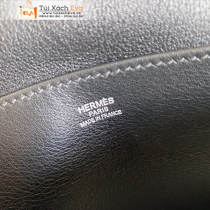 Túi Xách Hermes Halzan Mini Bag SIêu Cấp Màu Đen Đẹp.