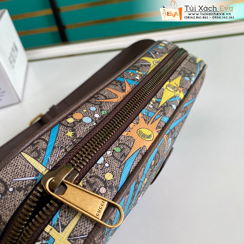 Túi Xách Gucci Disney Donald Duck Bag Màu Nâu Đẹp 602695.