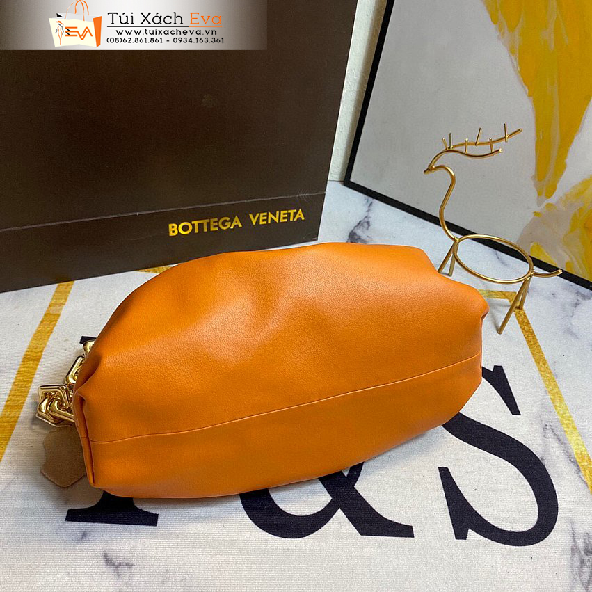 Túi Xách Bottega Veneta The Chain Pouch Bag Siêu Cấp Màu Cam Đẹp.