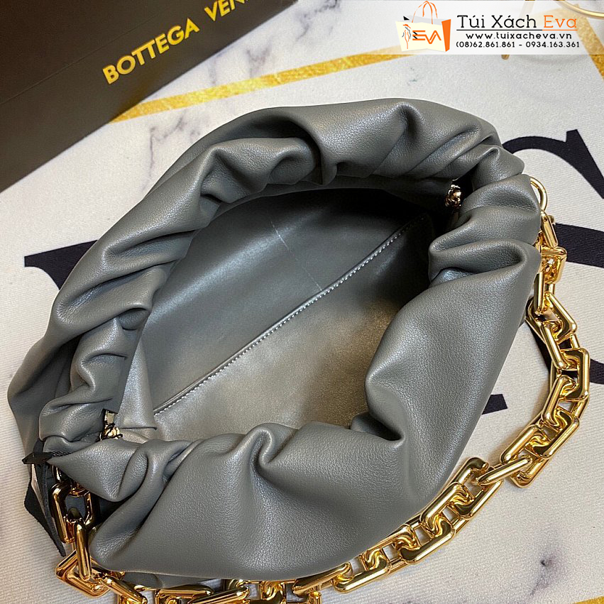 Túi Xách Bottega Veneta The Chain Pouch Bag Siêu Cấp Màu Xám Đẹp.