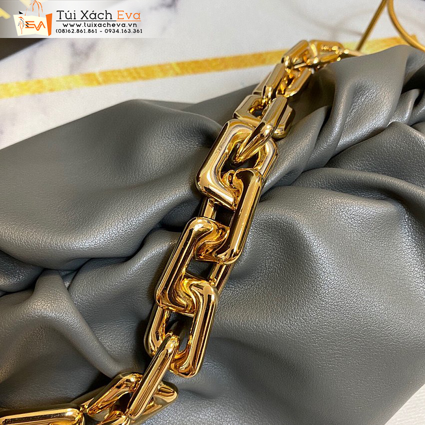 Túi Xách Bottega Veneta The Chain Pouch Bag Siêu Cấp Màu Xám Đẹp.