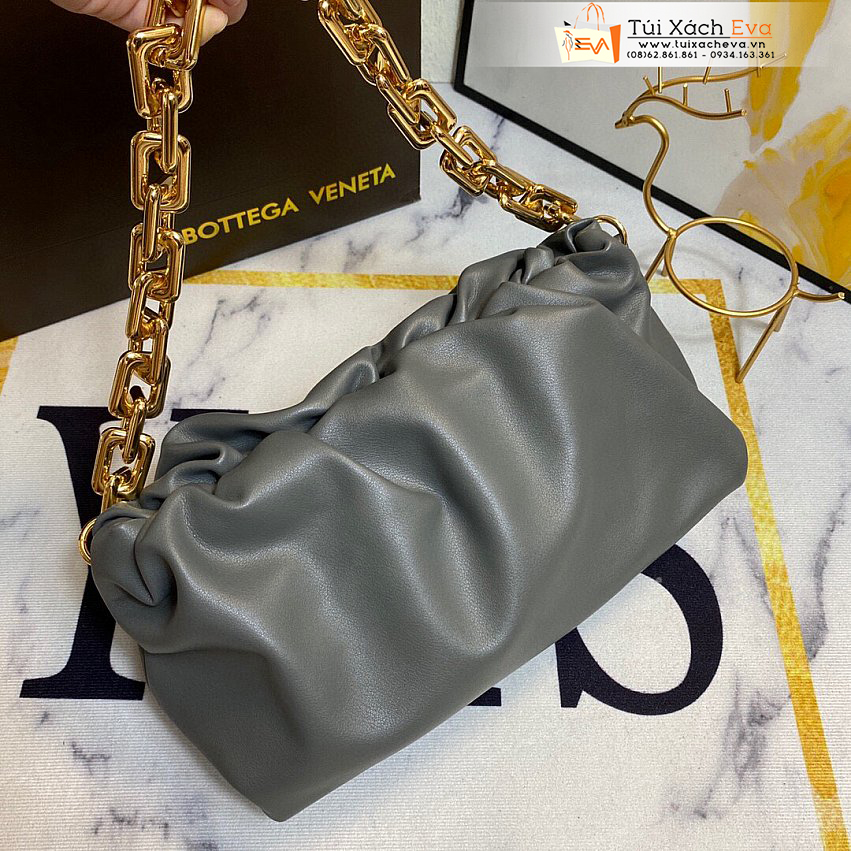 Túi Xách Bottega Veneta The Chain Pouch Bag Siêu Cấp Màu Xám Đẹp.