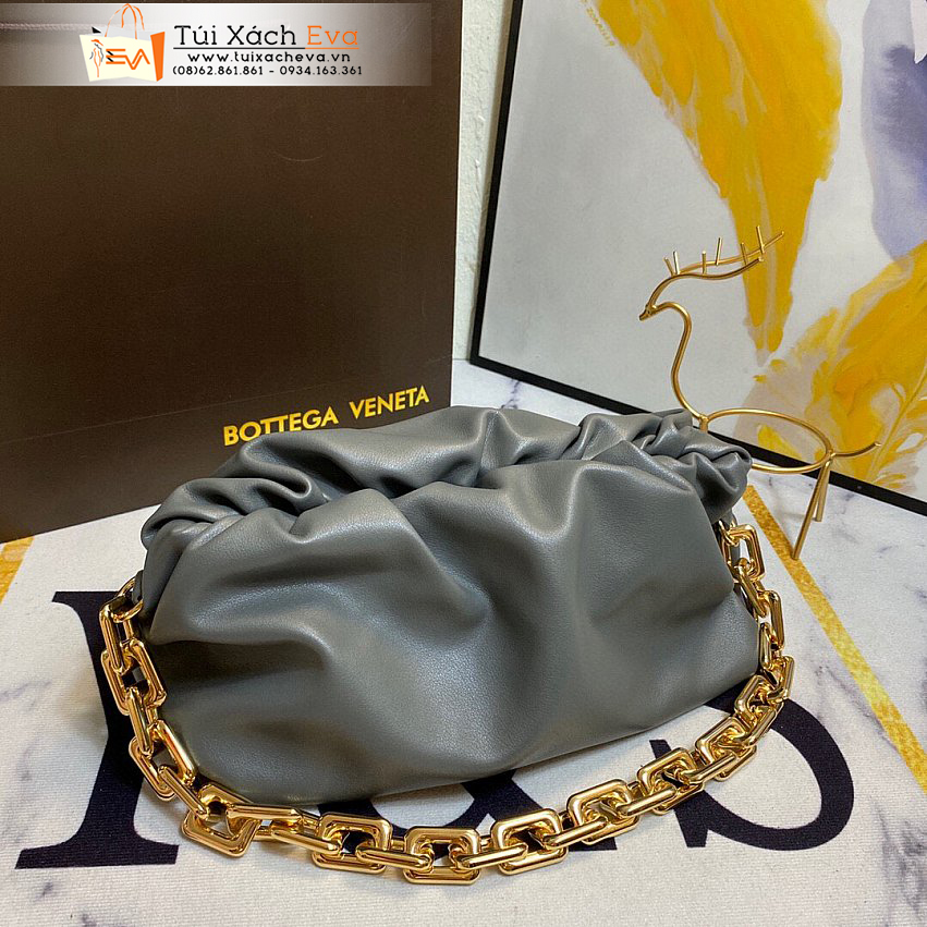 Túi Xách Bottega Veneta The Chain Pouch Bag Siêu Cấp Màu Xám Đẹp.