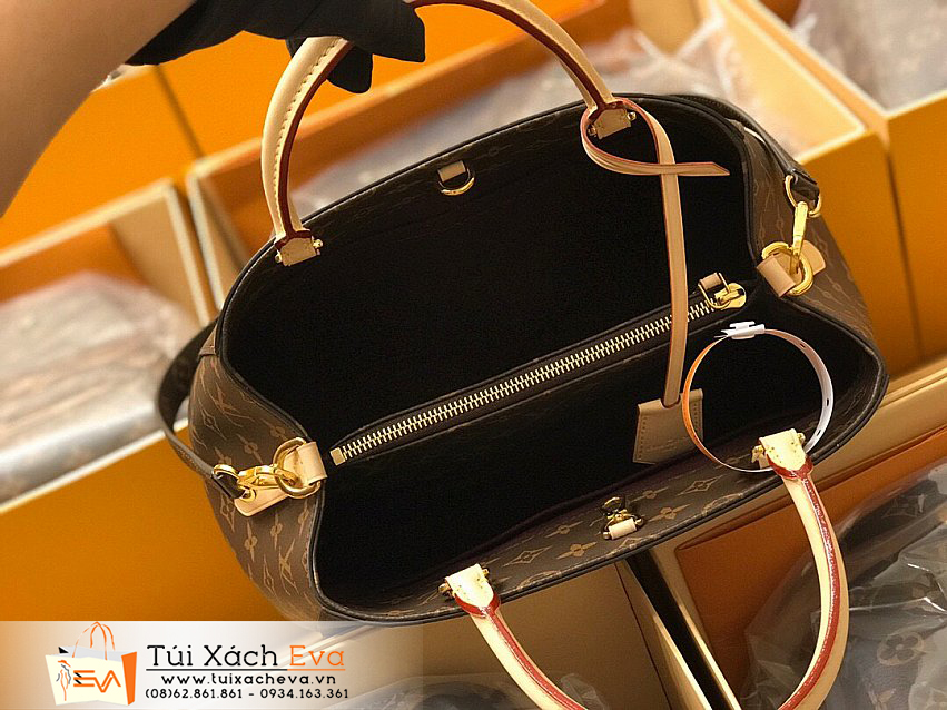 Túi Xách Lv Montaigne MM Bag Siêu Cấp Màu Nâu Đẹp M41056.