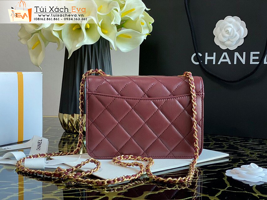 Túi Xách Chanel Leboy Bag Siêu Cấp Màu Đỏ Đẹp.