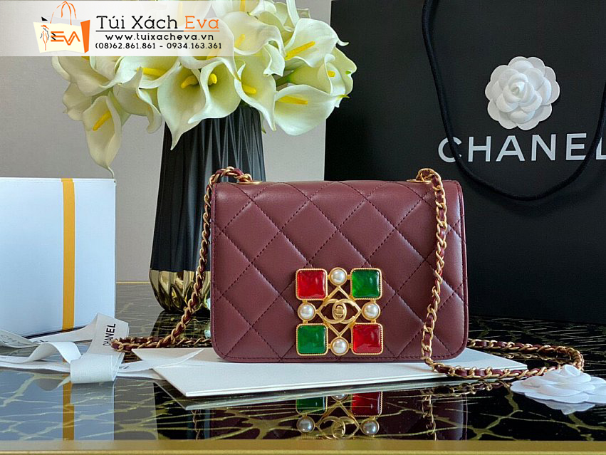 Túi Xách Chanel Leboy Bag Siêu Cấp Màu Đỏ Đẹp.