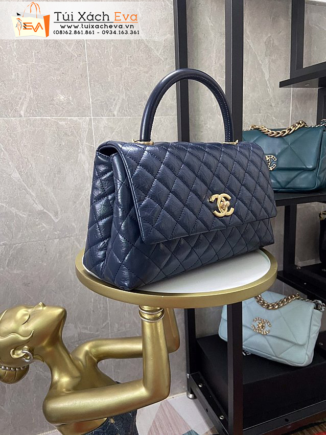 Túi Xách Chanel Bag Siêu Cấp Màu Xanh Đẹp M92991.