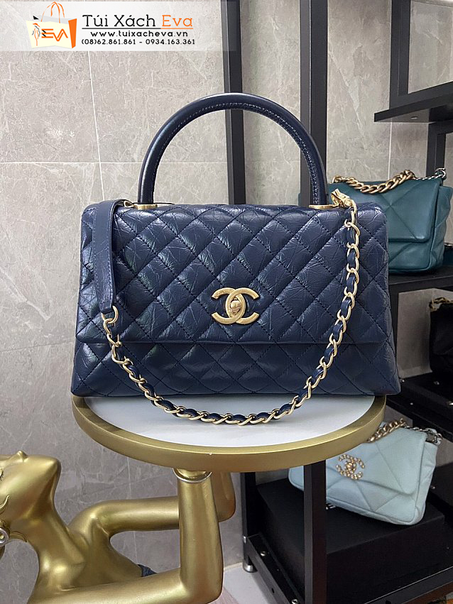 Túi Xách Chanel Bag Siêu Cấp Màu Xanh Đẹp M92991.