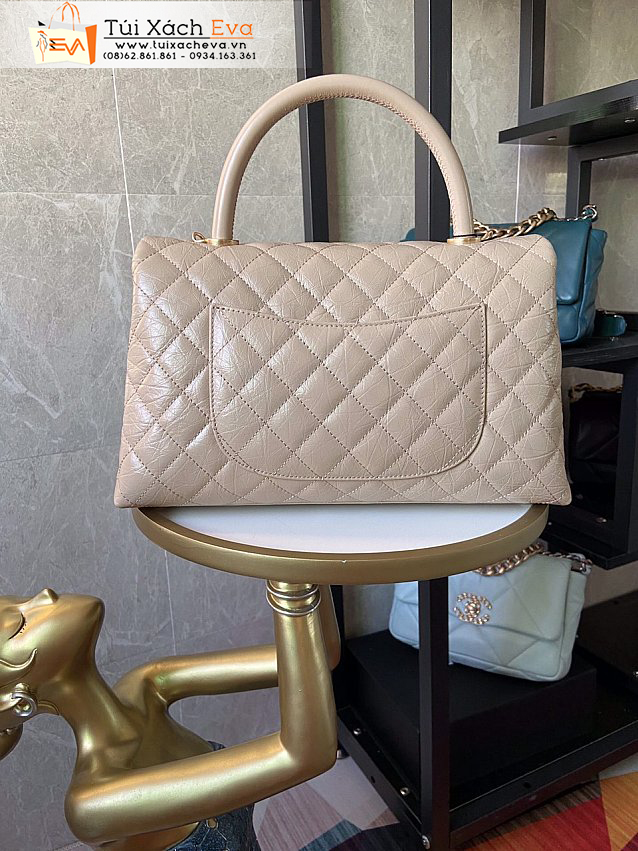 Túi Xách Chanel Bag Siêu Cấp Màu Kem Đẹp M92991.