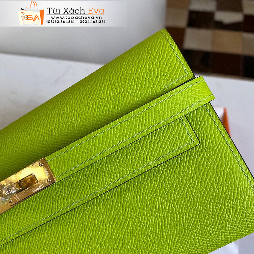 Túi Xách Hermes Kelly Bag Siêu Cấp Màu Xanh Đẹp.