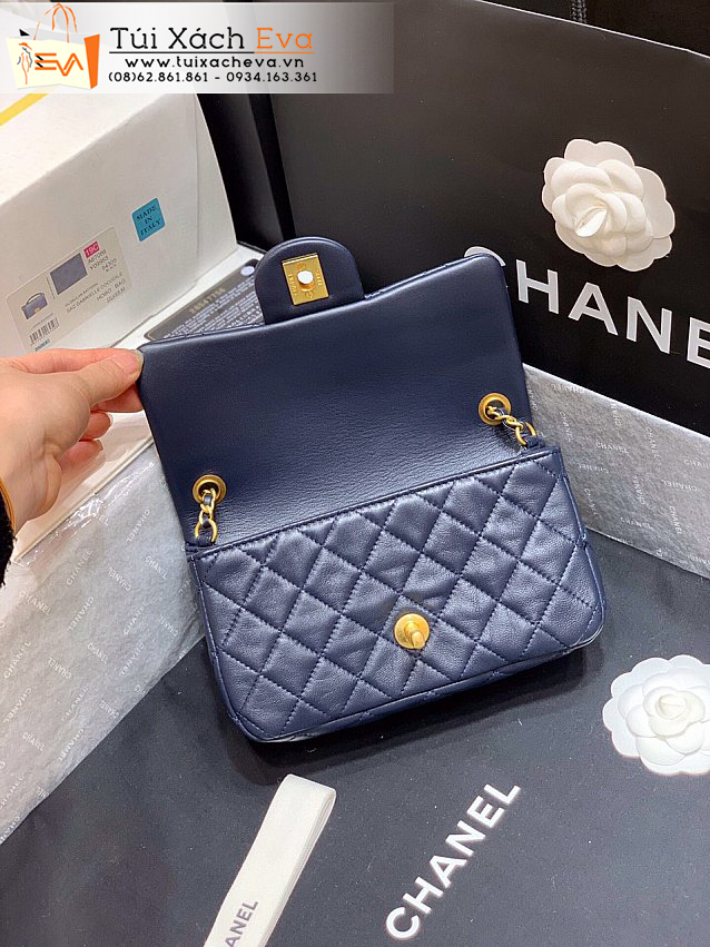 Túi Xách Chanel Bag Siêu Cấp Màu Xanh Đẹp M28600.