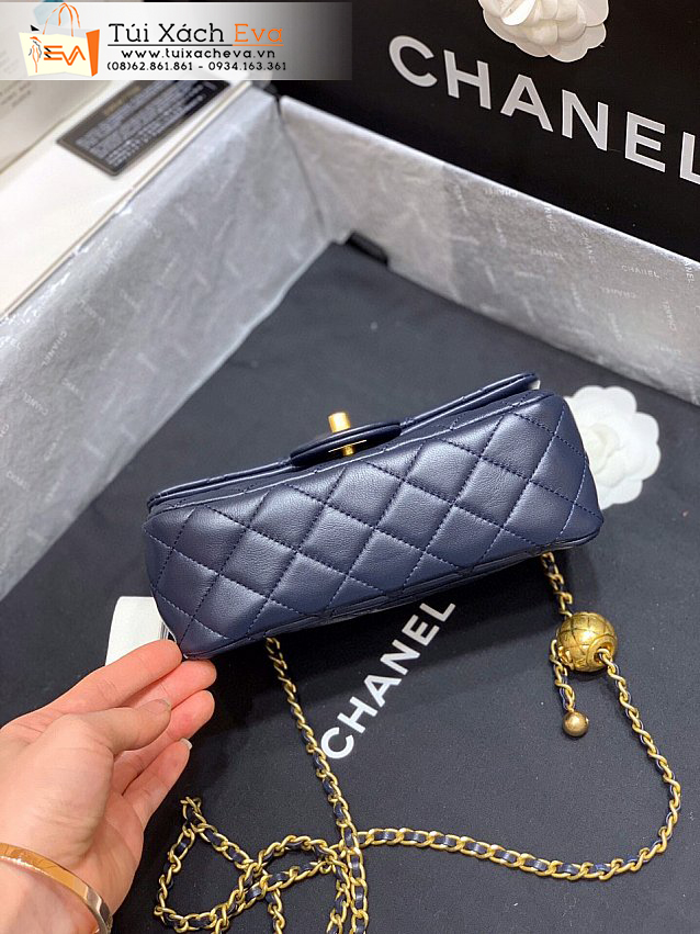 Túi Xách Chanel Bag Siêu Cấp Màu Xanh Đẹp M28600.