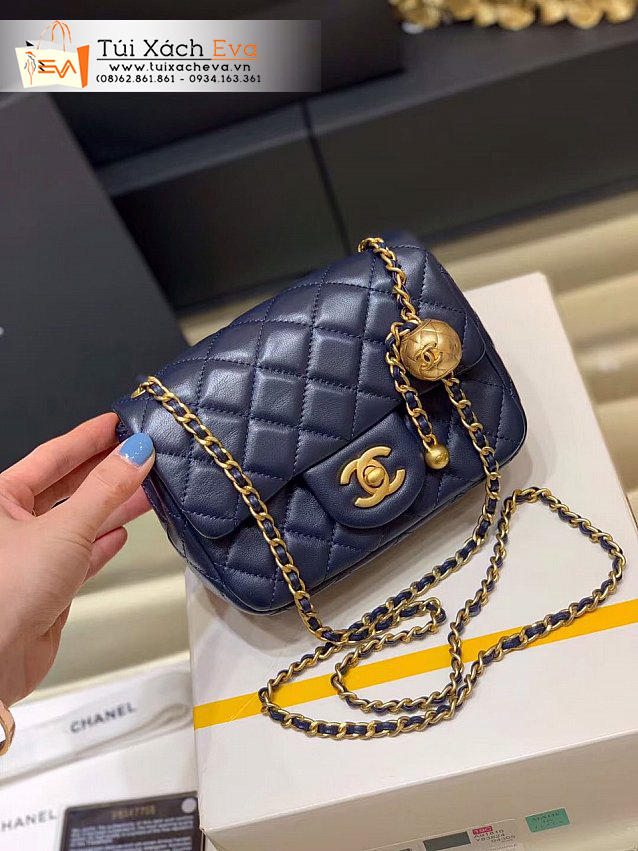 Túi Xách Chanel Bag Siêu Cấp Màu Xanh Đẹp M28600.