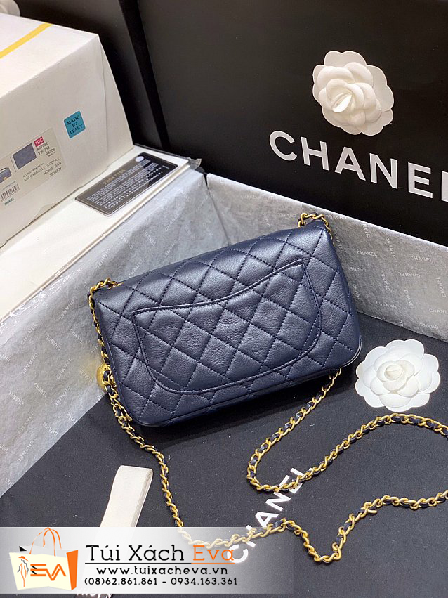 Túi Xách Chanel Bag Siêu Cấp Màu Xanh Đẹp M28600.