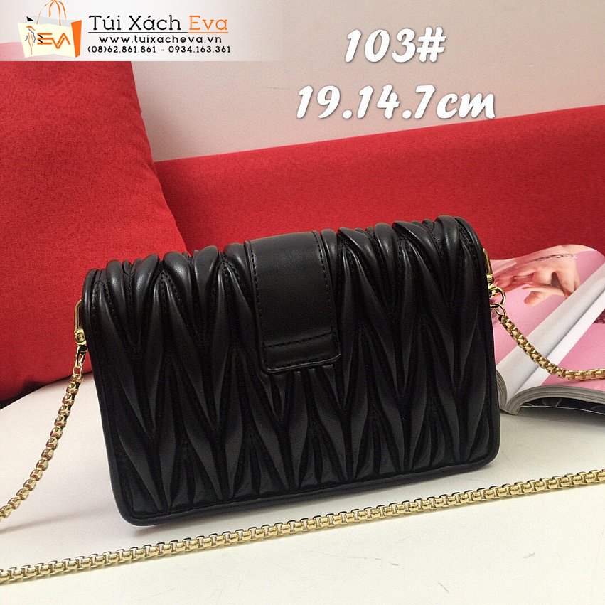 Túi Xách Miu miu Bag Siêu Cấp Màu Đen Đẹp M103.