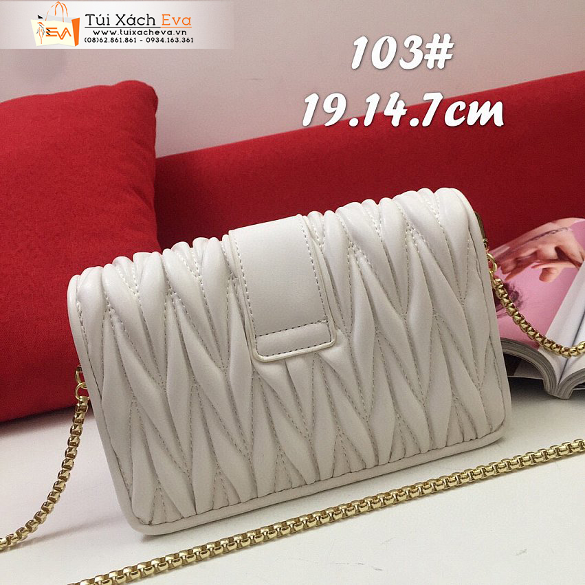 Túi Xách Miu miu Bag Siêu Cấp Màu Trắng Đẹp M103.