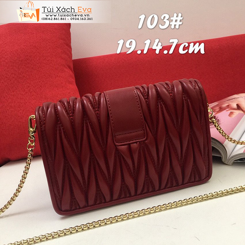 Túi Xách Miu miu Bag Siêu Cấp Màu Đỏ Đẹp M103.