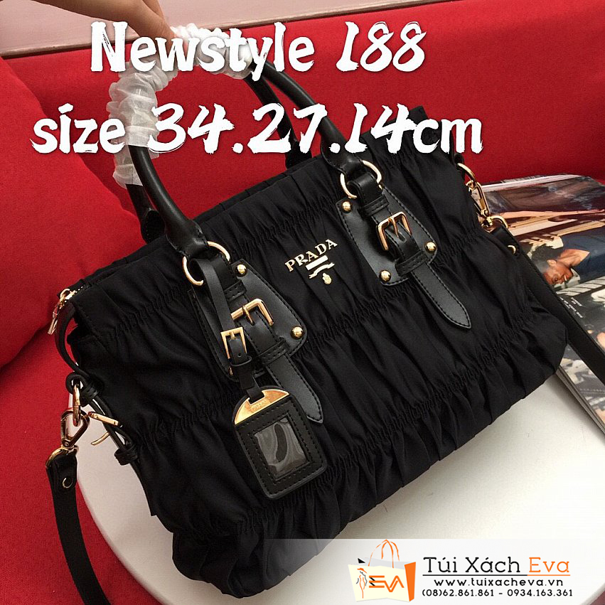 Túi Xách Prada Bag Siêu Cấp Màu Đen Đẹp M188.