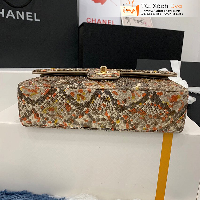 Túi Xách Chanel Classic Bag Siêu Cấp Màu Vàng Đẹp M01112.