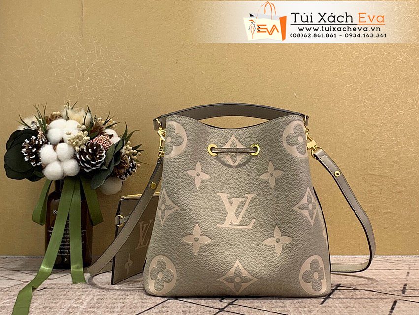 Túi Xách Lv Crafty Neonoe Bag Siêu Cấp Màu Xanh Đẹp.