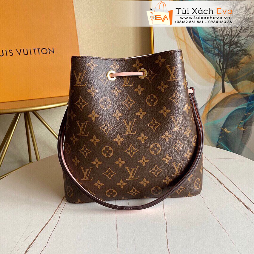 Túi Xách Lv Neonoe Bag Siêu Cấp Màu Nâu Đẹp M44022.