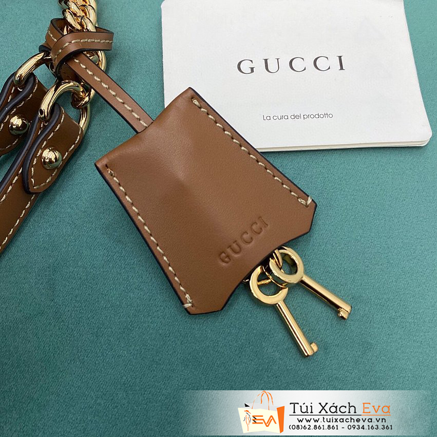 Túi Xách Gucci Padlock Bag Siêu Cấp Màu Nâu Đẹp M479197