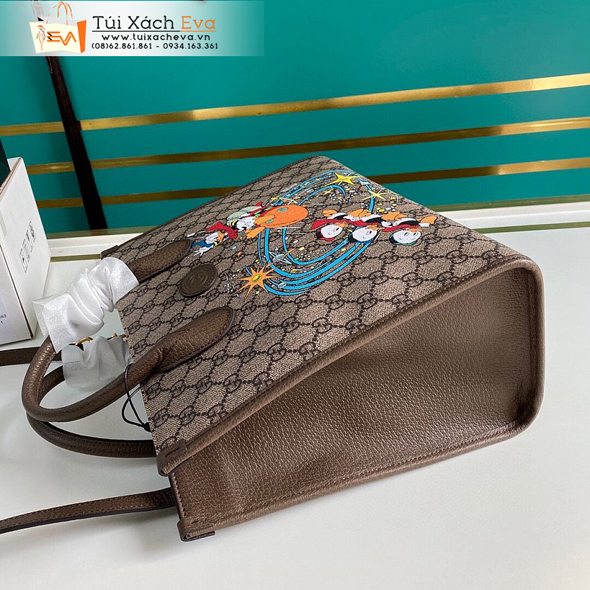 Túi Xách Gucci Disney Donald Duck Bag Siêu Cấp Màu Nâu Đẹp M648134