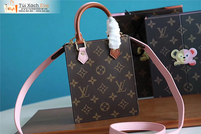 Túi Xách Lv Mini Bag Siêu Cấp Màu Nâu Phối Hồng Đẹp M69442.